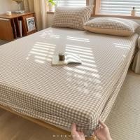 ราคา ขนาด 3.5ฟุต/5ฟุต/6ฟุต สูง14นิ้ว Cotton100% Set-ผ้าปูที่นอนMUJI-STYL (27175914327)