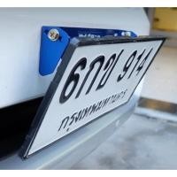 ราคา ขาปรับป้ายทะเบียน สีแดง ปรับองศาป้ายได้ ป้ายพับได้ ป้ายซิ่ง ป้ายทะเบียนแต่ง กรอบป้ายทะเบียน S1709 C4 (21909555219)