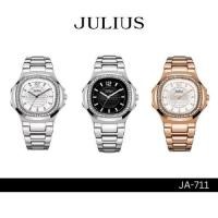 ราคา Julius JA-711 นาฬิกาข้อมือผู้หญิง มี 8 สี สายสแตนเลส หน้าปัดกลม แบรนด์เกาหลี ของแท้ ประกัน 1 ปี (12427553748)