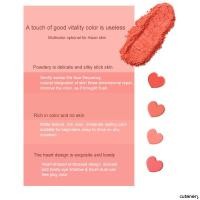 ราคา CuteneryStudent Rouge Blush Plate Nude Makeup Repair Color Monochrome Love Blush (43671520499)