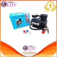 ราคา AIR Compressor ปั้มลมไฟฟ้า ปั้มลมรถยนต์ ปั๊มเติมลมยาง เครื่องสูบลม เติมลมยาง พกพา 300PSI 12V (8950597169)