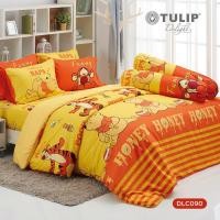ราคา TULIP Delight หมีพู DLC090 ลิขสิทธิ์แท้ Disney Pooh ชุดผ้าปูที่นอน ผ้าห่ม ผ้านวม พิมพ์ลายการ์ตูน (13321379718)