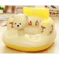 ราคา เก้าอี้หัดนั่งเด็กแบบโซฟาเป่าลมหน้าหมี. ส่งด่วน (1636976349)