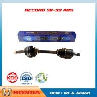 ราคา เพลาขับทั้งเส้น เพลาขับ เพลาเส้น KDD รุ่นรถ ฮอนด้า HONDA ACCORD G4 G5 ตาเพชร AUTO ปี 1990-19937(มี ABS) (27979710071)