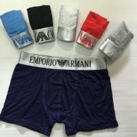 ราคา ขายดีARMANI กางเกงในชายขาสั้นขอบเงิน (1351452242)