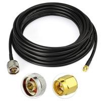 ราคา SMA Male To N type Male Cable RG58 Cable 50ohm เสาอากาศ Coaxial (56856206837)