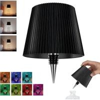 ราคา โคมไฟขวดไร้สายแบบชาร์จไฟได้ ควบคุมด้วยสัมผัสสำหรับขวดเหล้า โคมไฟเปลี่ยนสีได้สำหรับบาร์ ร้านอาหาร และตกแต่งบ้าน (26534578777)