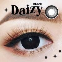 ราคา คอนแทคเลนส์ รุ่น Daizy black แบรนด์ Pretty doll ค่าสายตาปกติ เลนส์นิ่มใส่สบายตา แถมตลับ (25302562166)