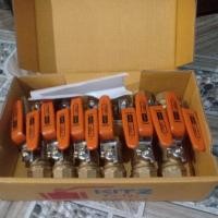 ราคา วาล์วหยุดทองเหลือง 1⁄2" / 3/4" / 1" นิ้ว Kitz บอลวาล์วทองเหลืองเต็ม / ทองเหลือง (46406204090)