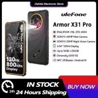 ราคา Ulefone Armor X31 Pro 5Gสมาร์ทโฟนที่ทนทานAndroid 14 6.56" 120Hzจอแสดงผลสูงสุด 16GB RAM 256GB ROM 64MPกล้องโทรศัพท์มือถือNFC (25740266405)