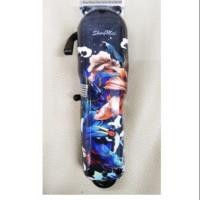 ราคา SHUNMEI XR918 ปัตตาเลี่ยน ไร้สาย ลายปลากัด ปัตตาเลี่ยนที่ช่างผมมืออาชีพ Rechargeable Hair (3535543563)