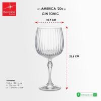 ราคา แก้ว แบรนด์ Bormioli Rocco รุ่น AMERICA 20s GIN TONIC 745 ML (10631867265)