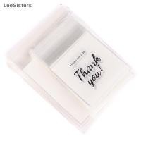 ราคา LeeSisters 100 ชิ้น/แพ็คขอบคุณถุงกาวในตัวใสขนมขนมอบ MY Bag (47053696537)