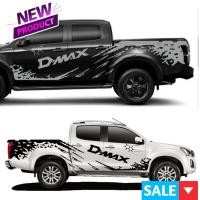 ราคา sticker isuzu d-max สติ๊กเกอร์แต่งรถ isuzu d-max ลายข้างประตู d-max สติ๊กเกอร์ลายสาดโคลน d-max (19943071613)