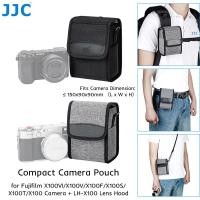 ราคา JJC OC-FX1 กระเป๋ากล้องเหมาะสําหรับ Fujifilm X100VI X100V X100F X100T X100 & LH-X100 เลนส์, Fuji XE5 & XF 23 มม.F2.8 R WR เลนส์ป้องกันกระเป๋าสายคล้องไหล่ปรับได้ (44069964567)