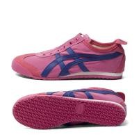 ราคา Onitsuka tiger รองเท้าลำลองหญิง สลิปออน โอนิซึกะ ไทเกอร์ Mexico 66 slip on Japan Pink Blue ของแท้100% (2146408391)