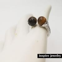 ราคา Inspire Jewelry ,แหวนชุบเงินอย่างหนาพิเศษเคลือบอีโค้ต เพื่อความคงทนแข็งแรง ใส่ดี ไม่ดำ ฟรีไซด์ หินไทเกอร์ อาย (5129531368)