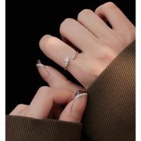ราคา แหวนเงินแท้ 92.5% Florafly ring RGS-044 ดอกไม้และผีเสื้อ ปรับขนาดได้ (12587473431)