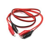 ราคา Alligator Clip Test Lead สายปากคีบ ปากจระเข้ ยาว 1 เมตร ดำ-แดง (4311963863)