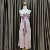ราคา เดรส​สายเดี่ยวราตรี​สีชมพู ไซส์ XS (มือสอง)​ (11109668495)