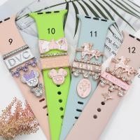 ราคา Creative Bling Diamond Creative Ring For Silicone Watch Strap Ornament Metal Wristbelt Charms Decorative Ring Smart Watch Strap Decorative Ring Jewelry Watchband Accessory (19092416648)