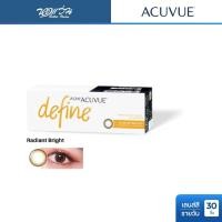 ราคา Acuvue 1 Day Define สี Radiant Bright รายวัน คอนแทคเลนส์สี จำนวน 30 ชิ้น /กล่อง (23466849685)