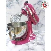 ราคา Artisan เครื่องผสมอาหาร KitchenAid Artisan Cranberry 4.8L 110v (สินค้า Referbish) รุ่น KSM175PSBCB (23869843790)