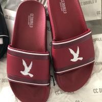 ราคา CC-OO รองเท้าแตะccoo สีแดงเลือดนก โลโก้ ปีกนก (1481693224)