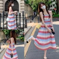 ราคา Layer Dress เดรสลายสายเดี่ยวใหญ่ 3สี แบ่งเป็นชั้นๆ น่ารักมากแม่ มินิสายเดี่ยว งานป้ายypy (20526360379)