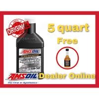 ราคา Amsoil Signature Series SAE 5w-50 น้ำมันเครื่องสังเคราะห์แท้ 100% (4034633402)
