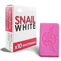 ราคา สบู่ SNAIL WHITE ของแท้ 100% สูตร X10 WHITENING หอยทากสเนลไวท์ (24912687484)