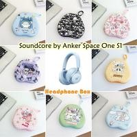 ราคา สต็อกพร้อม! สําหรับ Soundcore โดย Anker Space One S1 เคสหูฟังน่ารักกระเป๋าเก็บชุดหูฟังกล่องปลอก (28055023064)