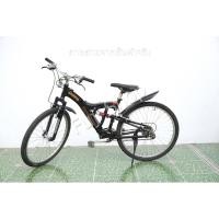 ราคา จักรยานเสือภูเขาญี่ปุ่น - ล้อ 26 นิ้ว - มีเกียร์ - อลูมิเนียม - มีโช๊ค - Bridgestone Cross Fire M6000 - สีดำ [จักรยาน... (42251243035)