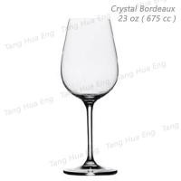 ราคา ( 6 ใบ ) แก้วไวน์คริสตัล Ripple Crystal Bordeaux 675 ml #RJ007BO23 (7858315166)