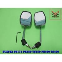 ราคา SUZUKI PE175 PE250 TS250 PE400 TS400 -- LH&RH SIDE MIRROR SET (THREAD 8 mm.) // กระจกมองหลัง (เกลียว 8 มม.) (23676337026)