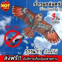 ราคา ว่าวนกอินทรีย์ ว่าวไล่นก ว่าวไล่สัตว์ ว่าวไล่ศัตรูพืช 110x45 cm x3 ชิ้น (6206531894)
