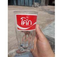ราคา แก้วจีบงานรี ลายโค้ก ลายเป๊ปซี่ (22253776083)