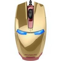 ราคา Upstart Iron Man เมาส์แล็ปท็อปแบบมีสายเดสก์ท็อปสำนักงานเกม E-Sports มืออาชีพ LOL Alliance CF (29974202074)