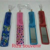 ราคา WEDDING SOUVENIR FOLDING GLASS COMB (1 PACK CONTAINS 100 ชิ้น) (26943679942)