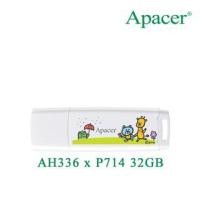 ราคา แฟลชไดร์ฟ Flash drive USB 2.0 32GB Apacer AH336 ของแท้ 100% (1449284351)