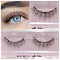 ราคา ขนตาปลอม Preciosa รุ่น 4D 004 Nature Clear ขนตาปลอมแบบ 4 มิติ ที่ให้คุณดูสวยเนียน สดใส มีเสน่ห์มากขึ้น สวยมั่นใจสุดๆ (1911791321)