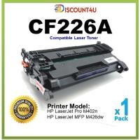 ราคา ตลับหมึกเลเซอร์เทียบเท่า .. Toner HP CF226A / 226A / 26A For HP LaserJet M402d/M402n/M402dn/M402dw/M426d (2610477788)