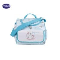 ราคา ENFANT (อองฟองต์) กระเป๋าคุณแม่ ลายน้องยูนิคอร์น ผ้าคอตตอน สีฟ้า ขนาด 17x30x32 ซม. (43652427442)