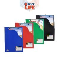 ราคา HORSE (ตราม้า) แฟ้มคลิปบอร์ด แฟ้มเก็บเอกสาร ขนาด A4 รุ่น H-98 (1 แผ่น) (29831444398)