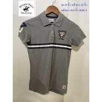 ราคา เสื้อโปโล BEVERLY HILLS POLO CLUB อก 33 นิ้ว หน้ายาว 23 นิ้ว หลังยาว 24.5 นิ้ว SIZE S สภาพดี ไม่มีตำหนิ (25920246080)
