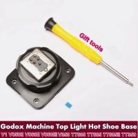 ราคา ใหม่ Godox รองเท้าร้อนแฟลช Speedlite เปลี่ยนสําหรับ Godox V1 V850II V860II V860III V350 TT600 TT685 TT685 TT685II TT350 อะไหล่ซ่อม (43773319543)