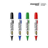 ราคา Monami Jumbo White Board Marker ปากกาไวท์บอร์ด จัมโบ้ หัวกลม (57556243126)