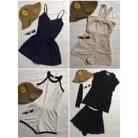 ราคา ชุดเซท จั้มสูท ขาสั้น ขายาว กางเกง (14383997696)