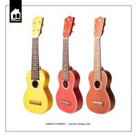 ราคา Kamoa Ukulele E3 Soprano Vintage อูคูเลเล่ไม้แท้ทั้งตัว ยี่ห้อคามัว ไซซ์โซพราโน่วินเทจ (9439365651)