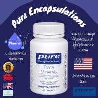 ราคา พร้อมส่ง Pure Encapsulations Trace Minerals 60 Capsules (25767171468)